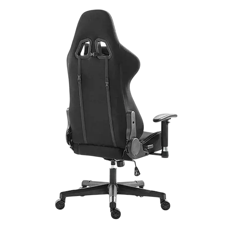 Scaun Gaming Lumi CH06-14, Textil, Negru [4]