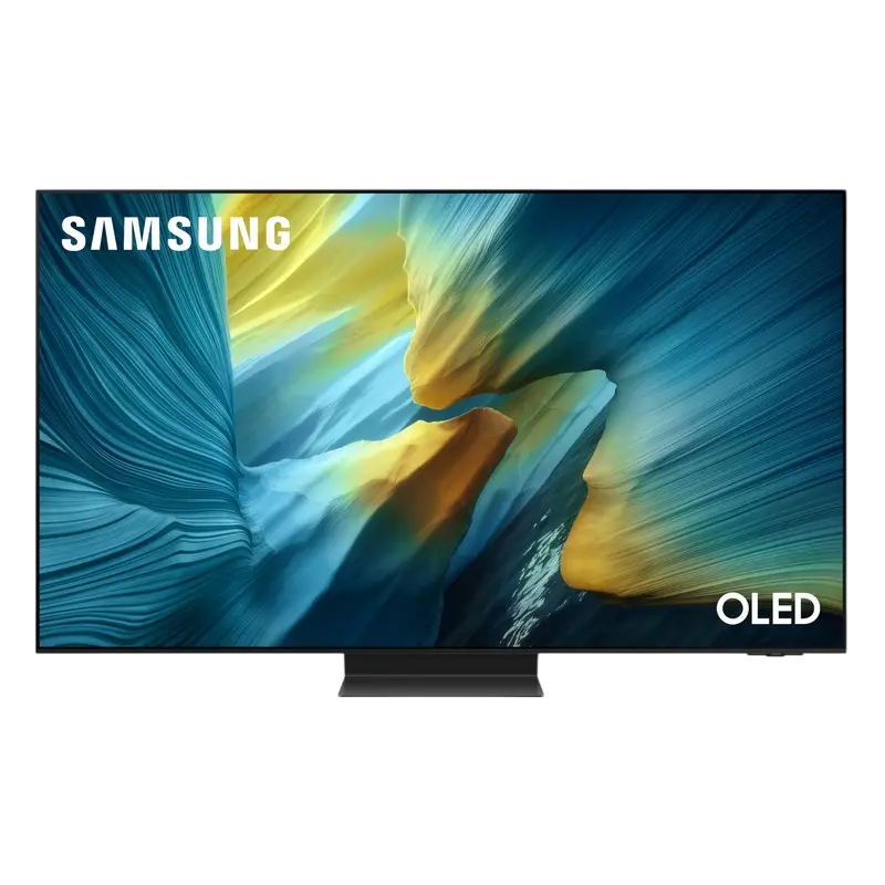 55" OLED SMART TV Samsung QE55S95FAUXUA, 3840x2160 4K UHD, Tizen, Чёрный [1]