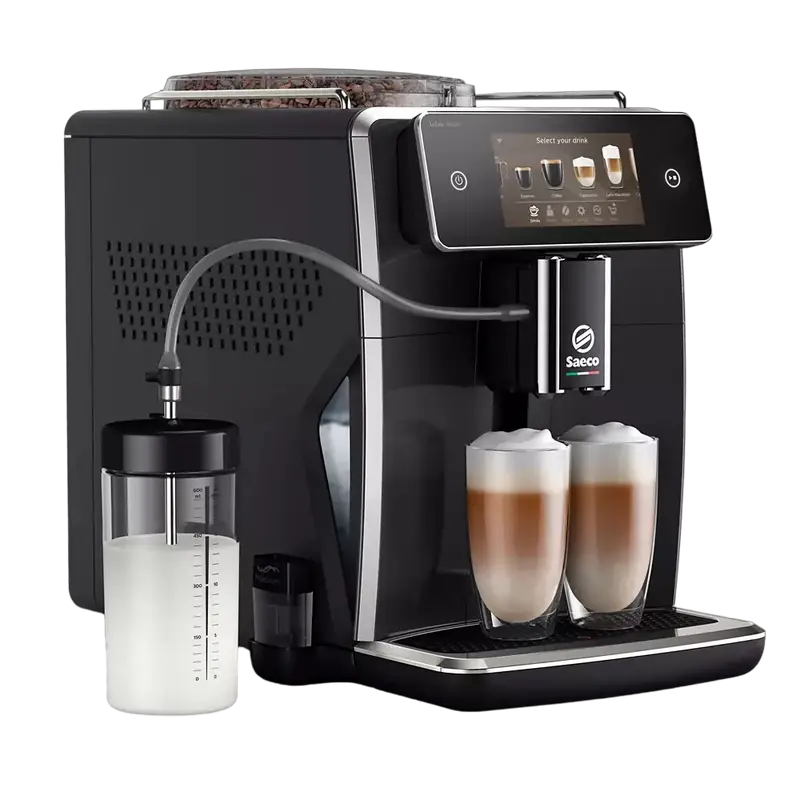 Портативная кофеварка Saeco Xelsis Deluxe SM8780, Черная [4]