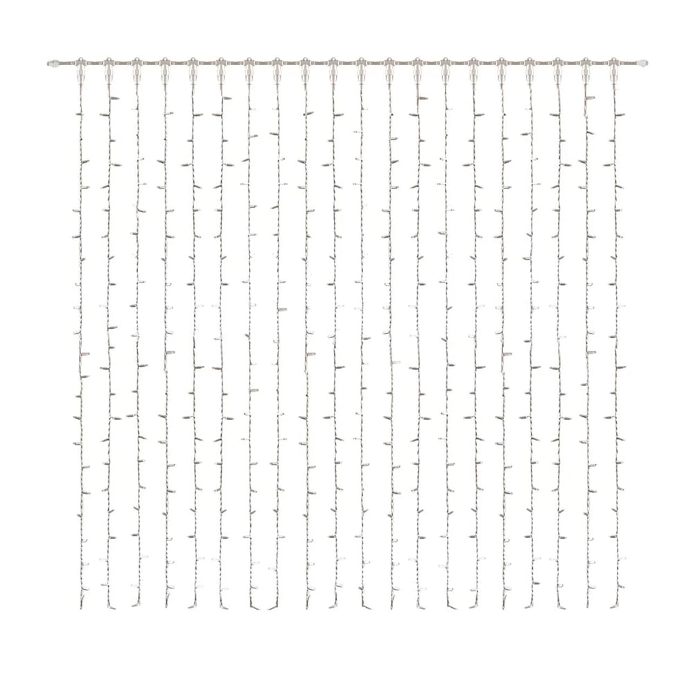 Умная светодиодная гирлянда-штора Smart LED 2x2м – 400 ламп, белая [1]