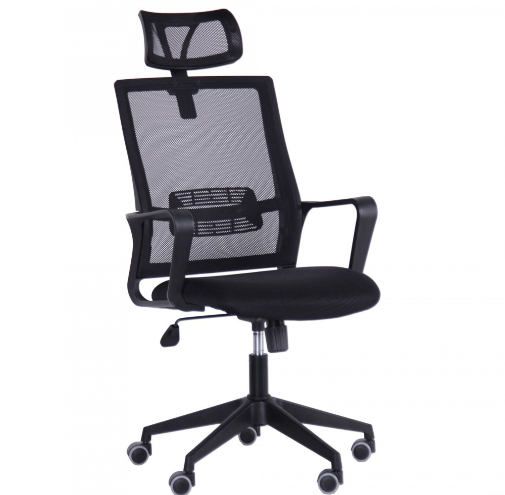 Fotoliu de birou AMF Matrix HR Black [1]