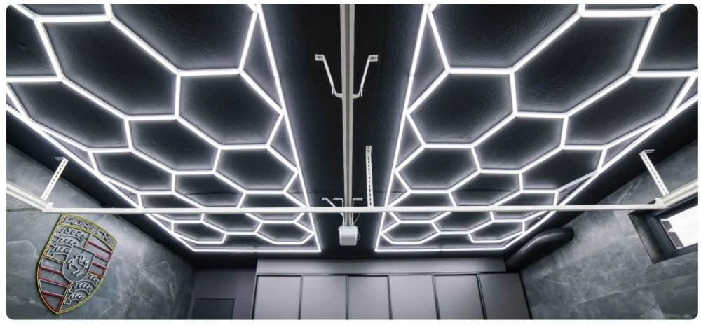 Sistem de iluminare modular LumiOn LO-6 (484,5×243,5 cm) – Lumină Albă Puternică și Design Elegant pentru Spații Profesionale [3]