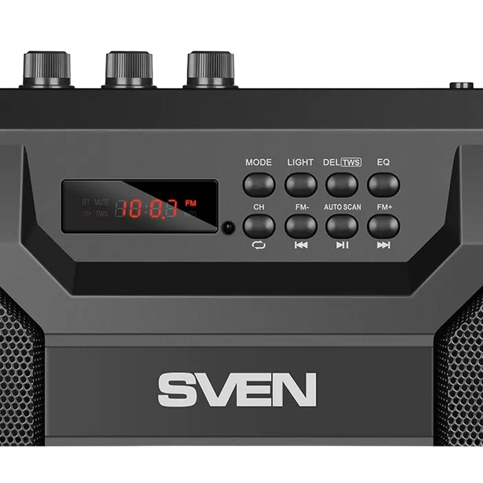 Портативная колонка SVEN PS520, Черная [3]