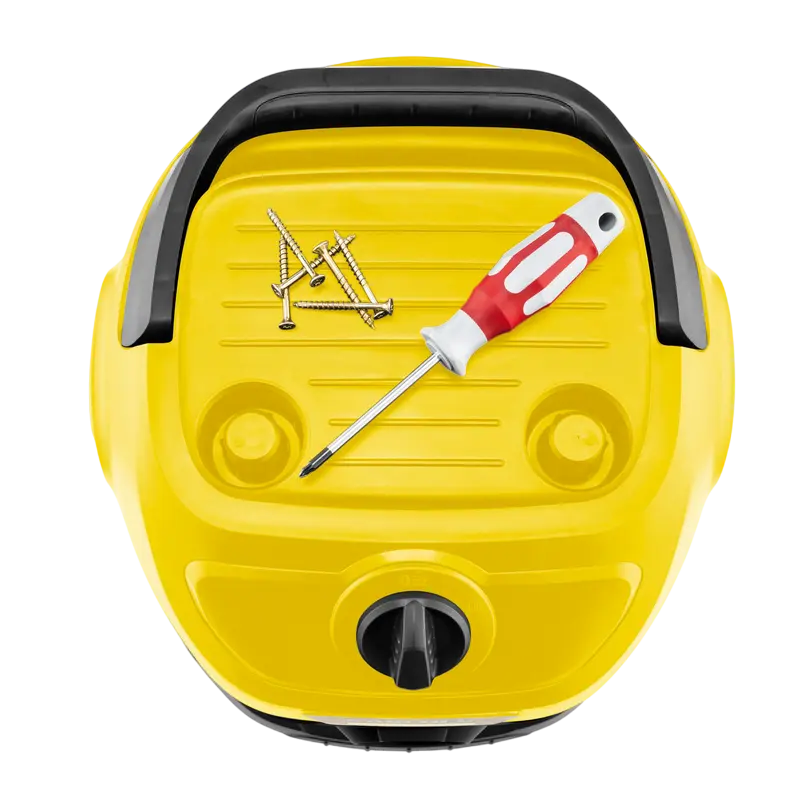 Aspirator Karcher WD 1 + Filtre-saci 2.863-314.0, Galben | Negru [4]