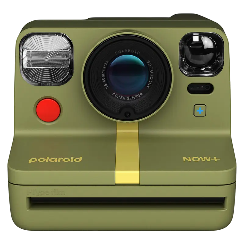 Polaroid Now+ Поколение 2 - Продвинутая Моментальная Камера с Bluetooth (Forest Green) [1]