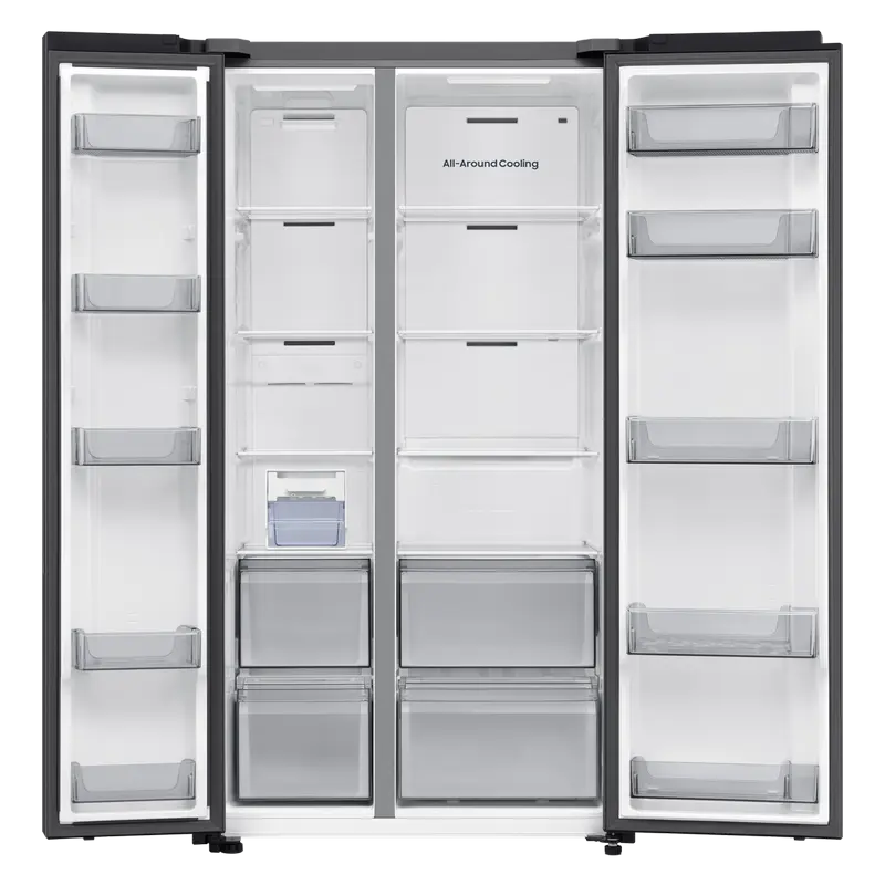 Холодильник Samsung RS70F65QEFEO, Черный [4]