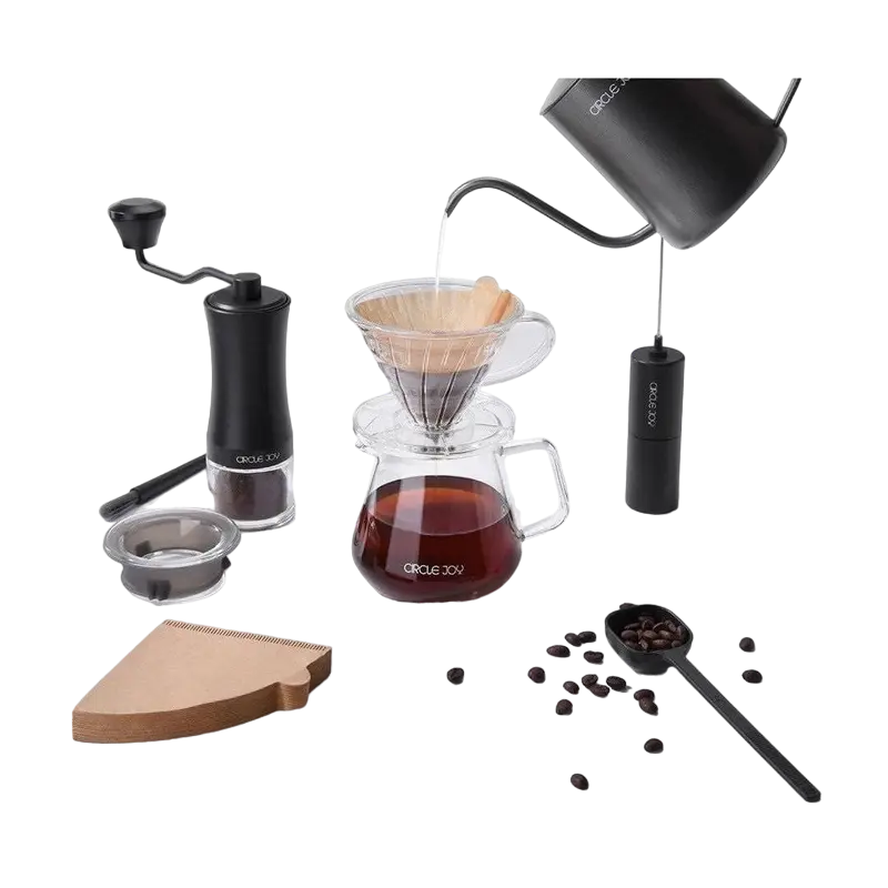 Set pentru prepararea cafelei Circle Joy CJ-CFS01, Negru [2]