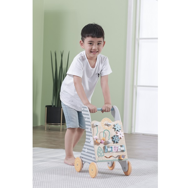 Деревянный ходунок с обучающей панелью – PolarB от Viga Toys [5]