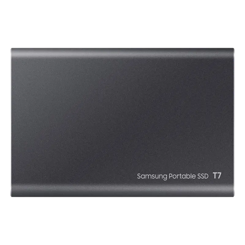Внешний портативный SSD Samsung T7, 4 ТБ, Titan Gray (MU-PC4T0T/WW) [4]