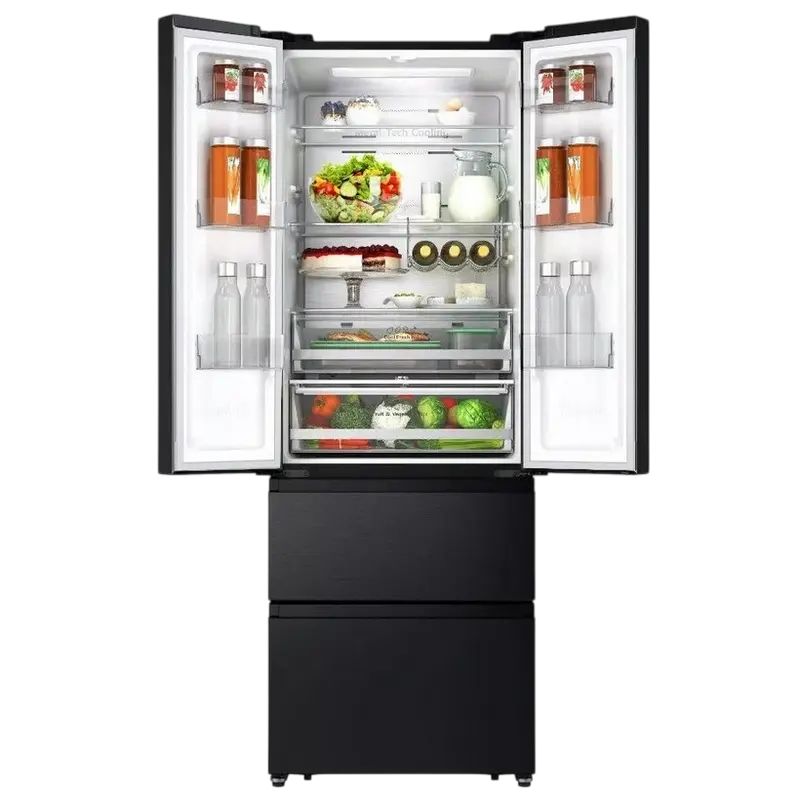 Frigider Hisense RF632N4AFE1, Negru [4]