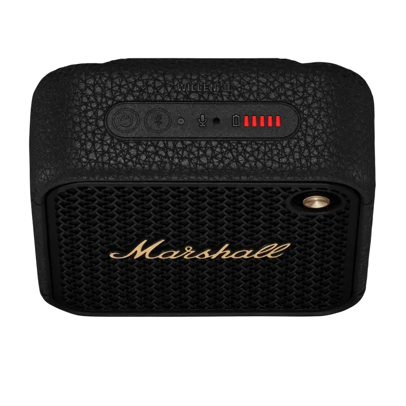 Ультрапортативная Bluetooth Колонка Marshall Willen II (Черный | Латунь) [3]