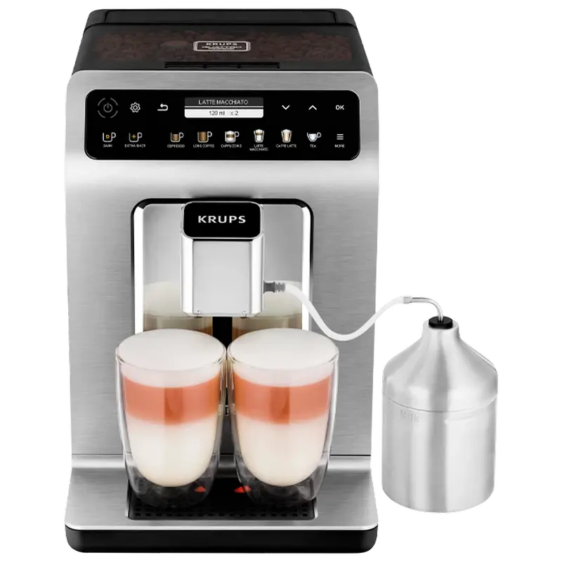 Кофемашина Krups EA894T10, Серебряная [1]