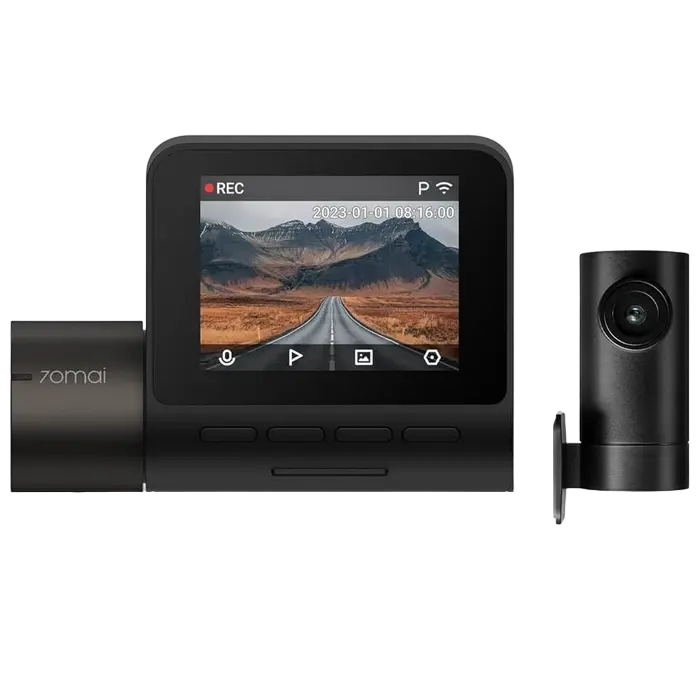 70mai A200 Dash Cam with RC11 Rear cam, Black [8]