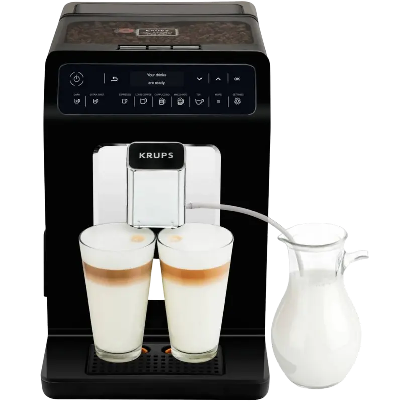 Кофеварка Krups EA890810, Черная [5]