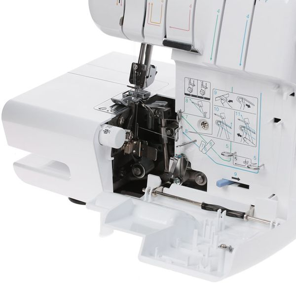 Оверлок Brother 2104D - Эффективность и Точность (Белый) [2]
