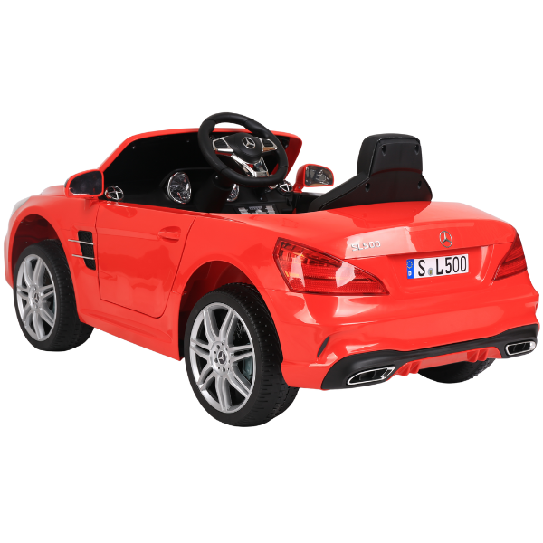 Электромобиль MERCEDES-BENZ SL500 12V7Ah, мотор 390x2, колёса EVA – спортивный стиль и комфорт для юных гонщиков [3]