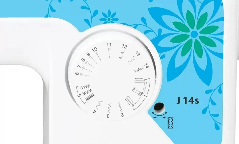 Швейная Машина Brother J14S - 14 Программ (Бело-синий) [2]