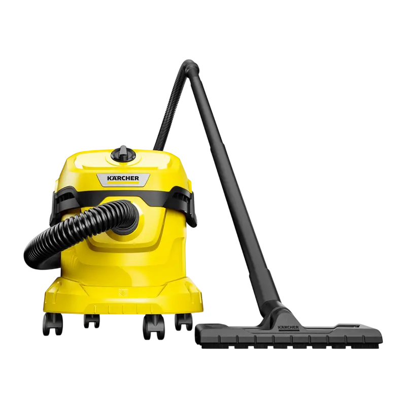Aspirator Karcher WD 2 Plus V-12/4/18 + Duza de podea DN 35, Galben [3]