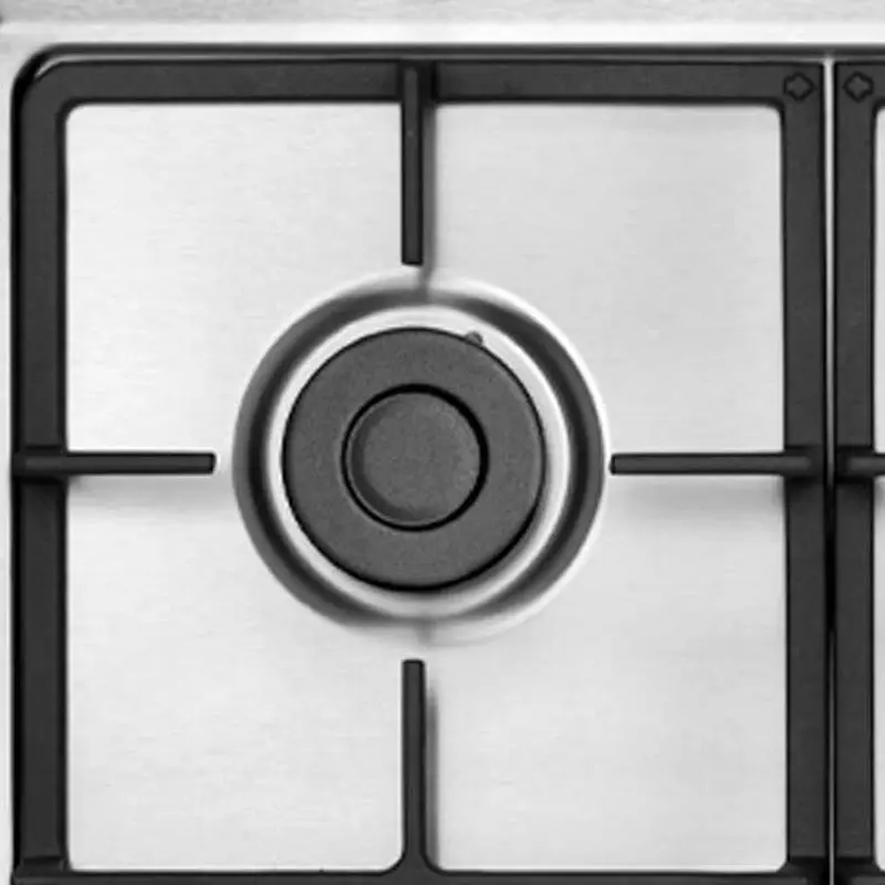 Встраиваемая Газовая Варочная Панель Daewoo BH6GKR41WNL, Нержавеющая Сталь с WOK-Конфоркой [2]