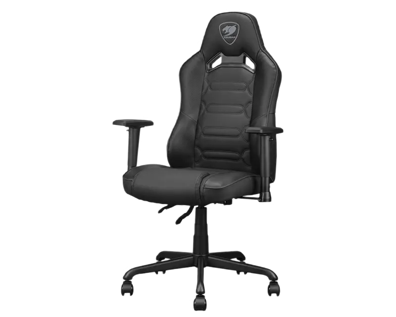 Игровое кресло Cougar Fusion S, PVC Кожа, Чёрный [2]