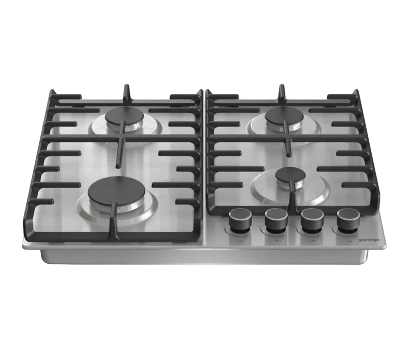 PLITĂ PE GAZ INCORPORABILĂ GORENJE G 642 ABX, INOX CLASIC (FILDEȘ) [4]