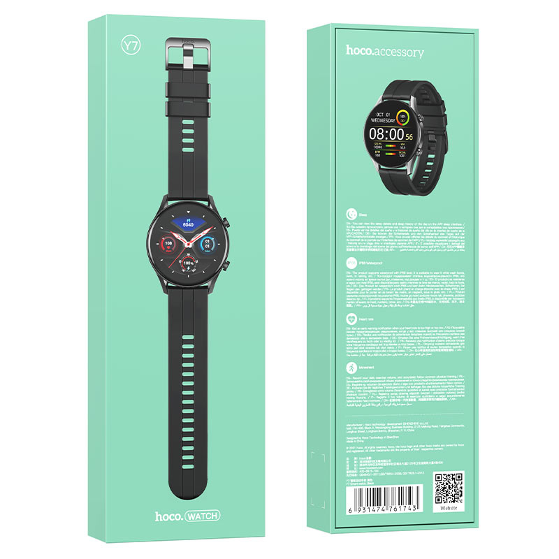 Y7 Smart Watch – Performanță și stil într-un ceas inteligent avansat [8]