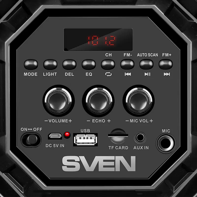 Портативная колонка SVEN PS550, Черная [4]