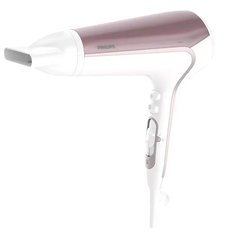 Фен для волос Philips BHD186/00, 2200 W, Белый | Розовый [2]