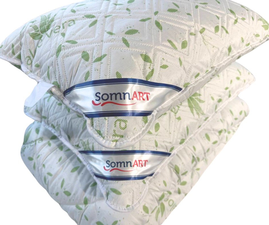 Set Plapuma + 2 perne Somnart Aloe Vera 200 x 220 cm [2]