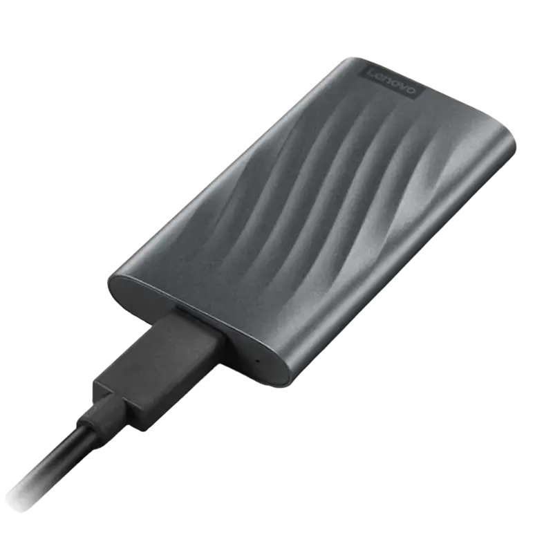 Внешний портативный SSD Lenovo PS6, 2 ТБ, Серый (GXB1M24165) [3]