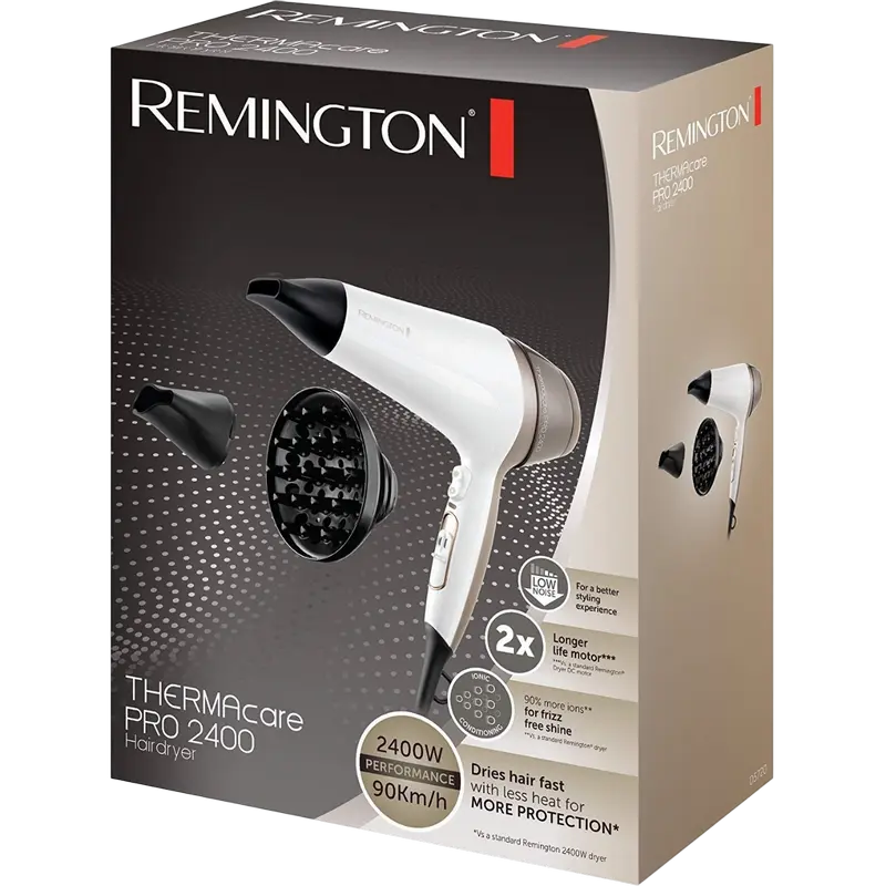 Фен Remington Thermacare Pro D5720, 2400W, Белый [6]