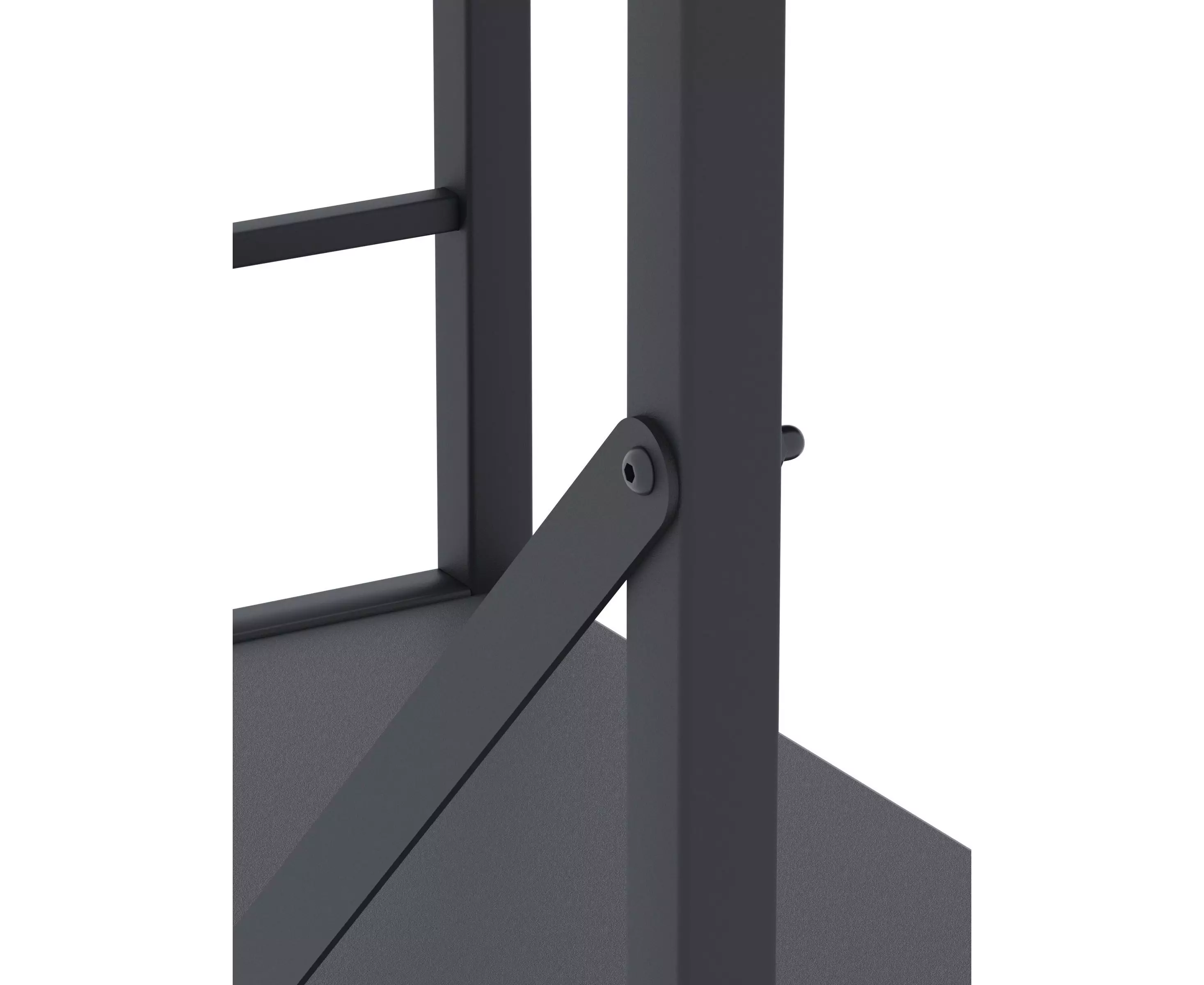 Металлический стеллаж Nex Loft 1700x800x350 мм, 5 полок, ДСП, Антрацит/Антрацит – прочность и современный дизайн [8]