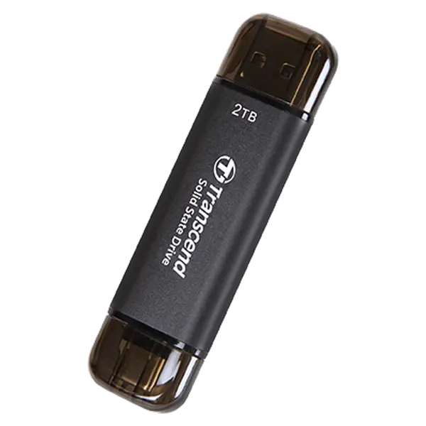 Внешний портативный SSD Transcend ESD310C, 2 ТБ, Серый (TS2TESD310C) [2]