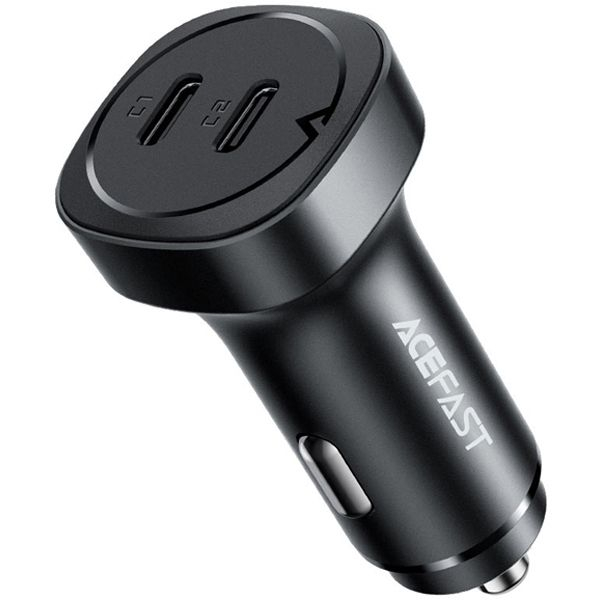 Încărcător auto metalic B2 72W cu două porturi USB-C – Performanță și siguranță în fiecare încărcare [1]
