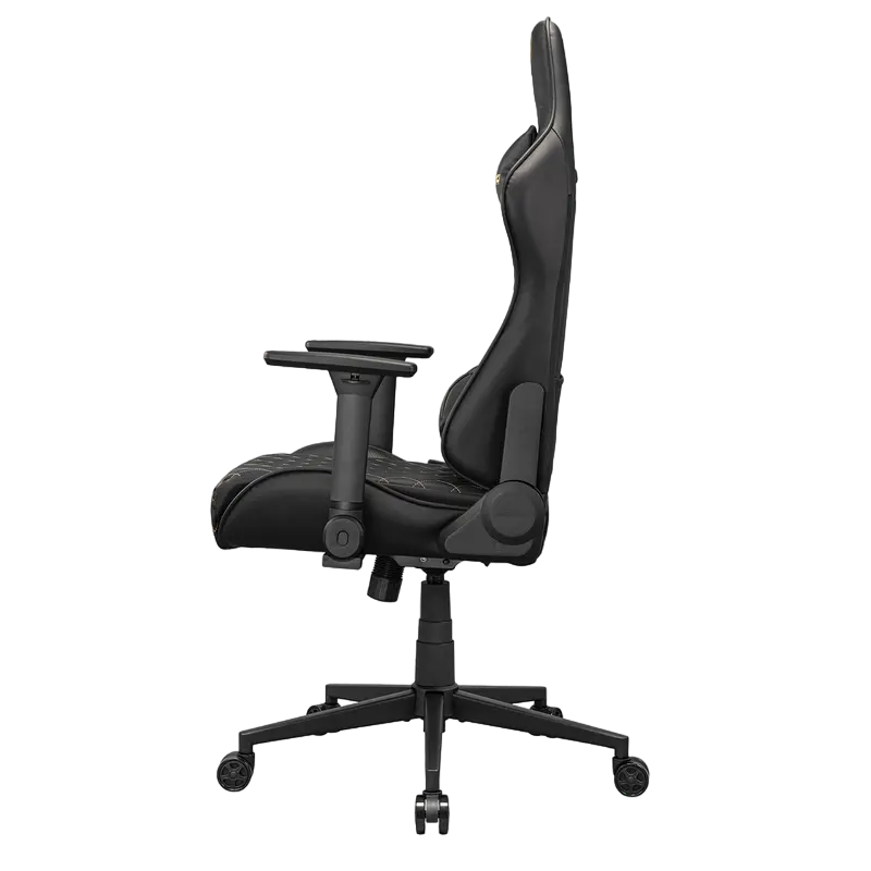 Scaun Gaming Cougar Armor One V2 Gold, PVC Piele, Negru | Auriu [2]
