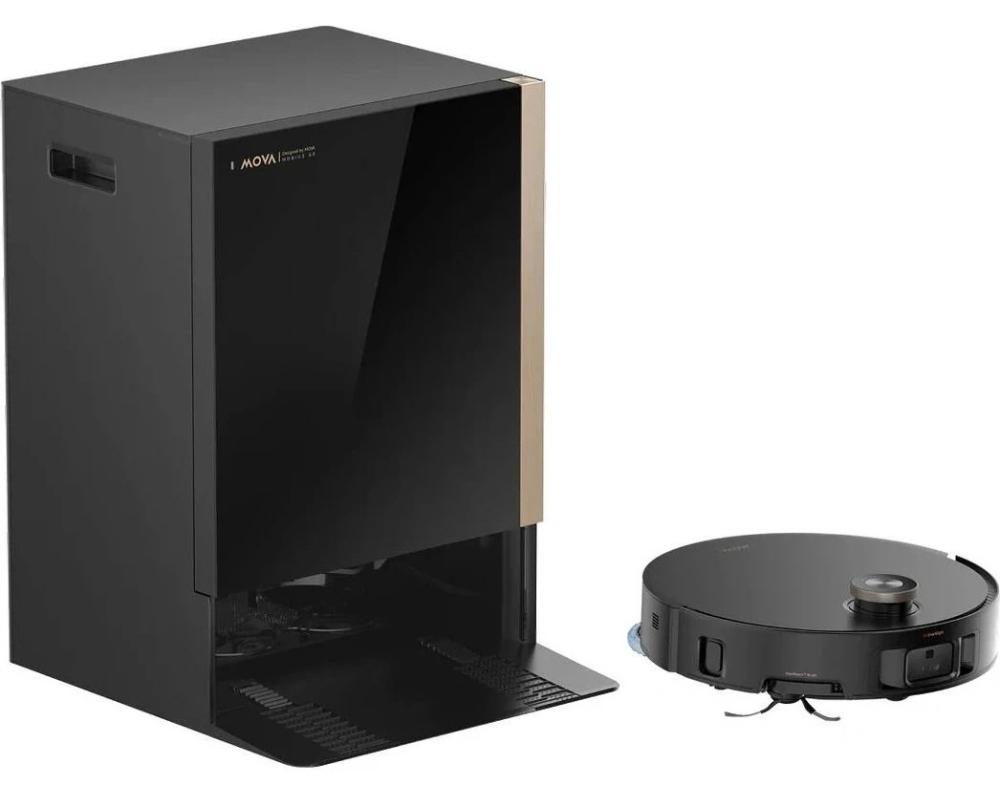 Aspirator robot Mova Mobius 60 Negru (205 min autonomie, uscat + umed) [3]
