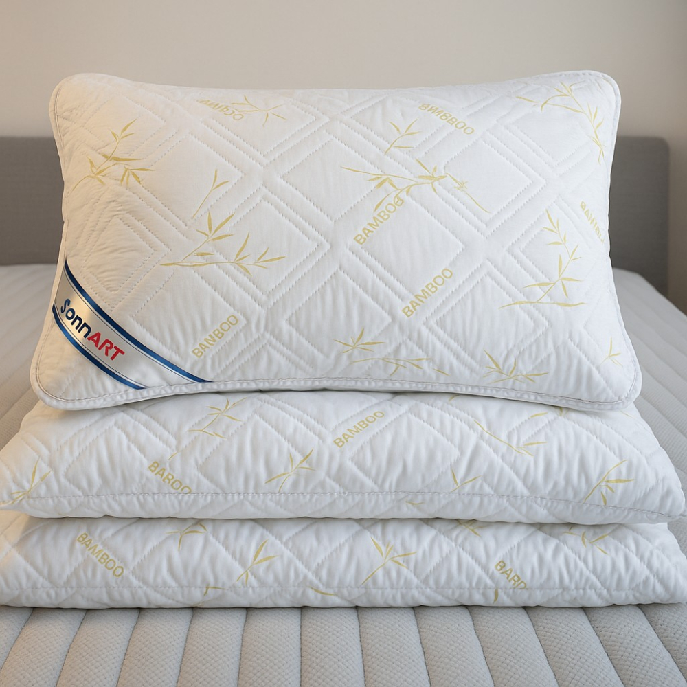 Set Plapuma + 2 perne Somnart Bamboo 200 x 220 cm [3]