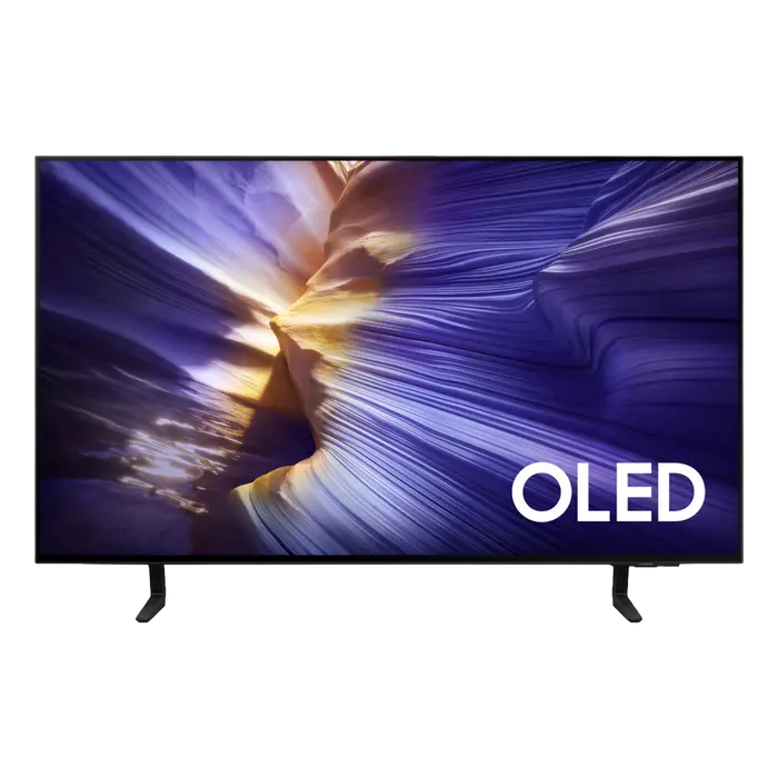 42" OLED SMART TV Samsung QE42S90FAEXUA, 3840x2160 4K UHD, Tizen, Черный [1]
