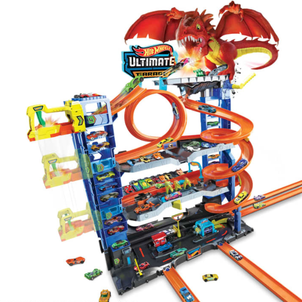 Игровой набор Hot Wheels «Ultimate Garage» — гонки, трюки и битва с драконом! [4]
