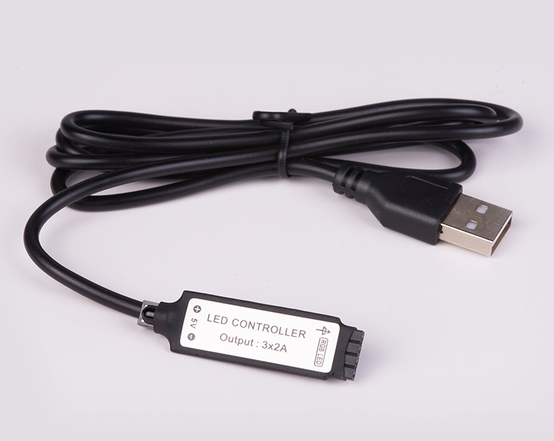 DL30 Banda LED USB colorată – Iluminare vibrantă și control facil [3]