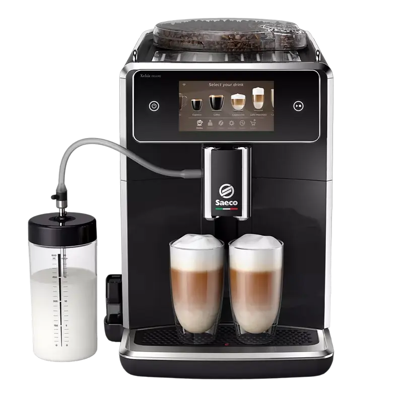 Портативная кофеварка Saeco Xelsis Deluxe SM8780, Черная [1]