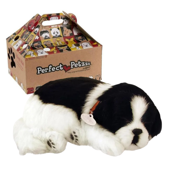 Cățeluș de pluș Border Collie Perfect Petzzz care respiră [1]