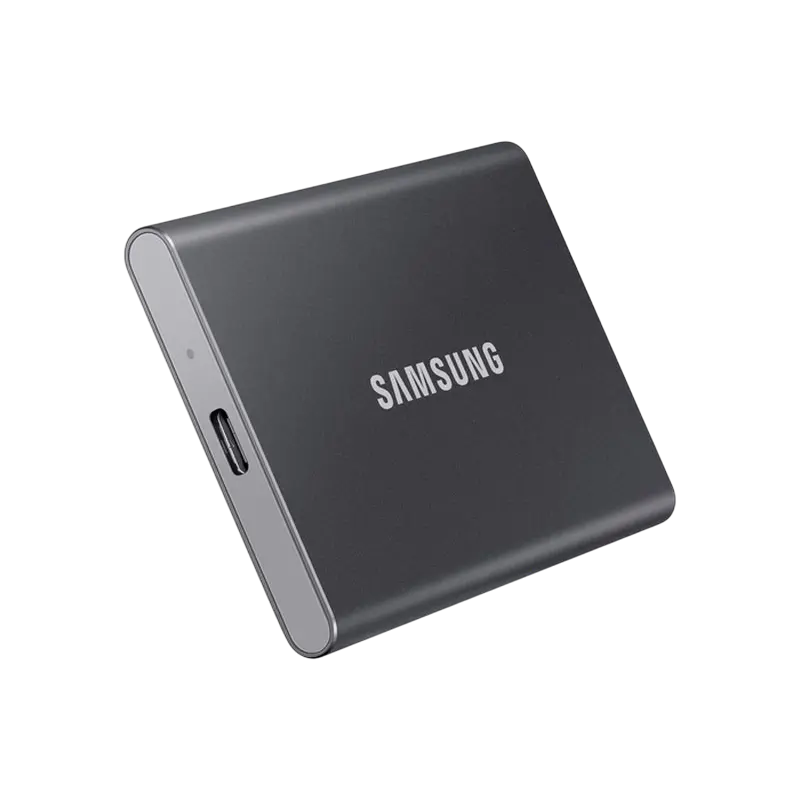 Внешний портативный SSD Samsung T7, 4 ТБ, Titan Gray (MU-PC4T0T/WW) [2]