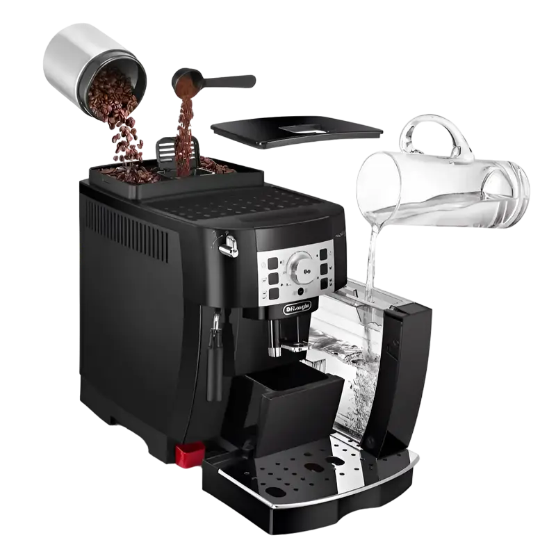 Кофемашина DeLonghi ECAM 22.112 B, Черный [4]