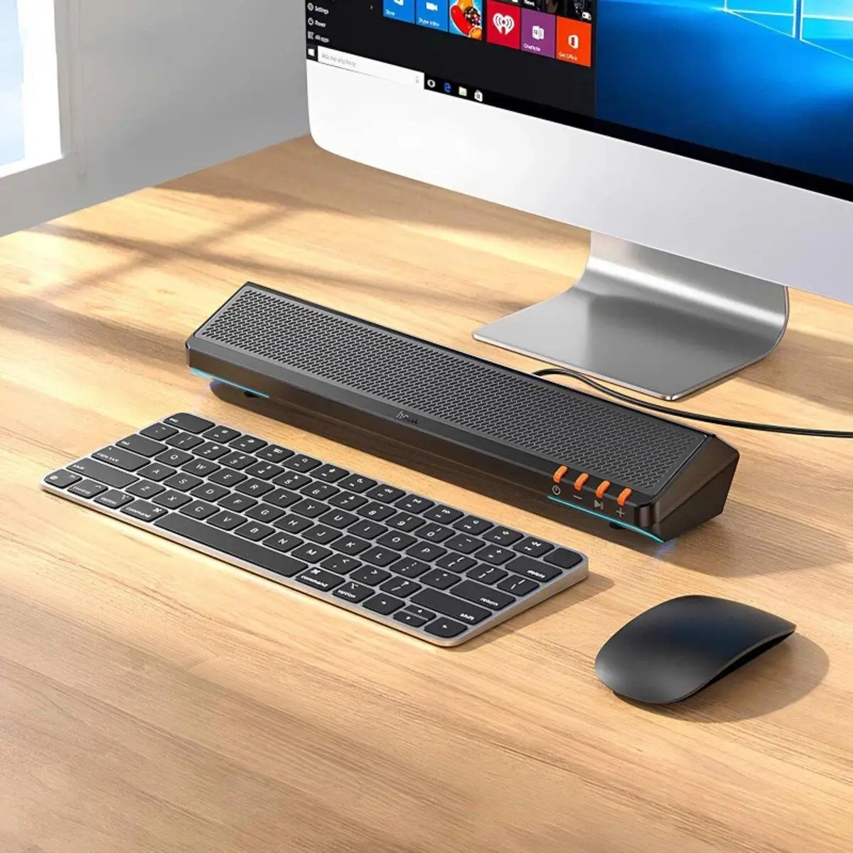 BS66 Smooth USB2.0 – Мультимедийные колонки для компьютера с Bluetooth 5.4, Черные [2]