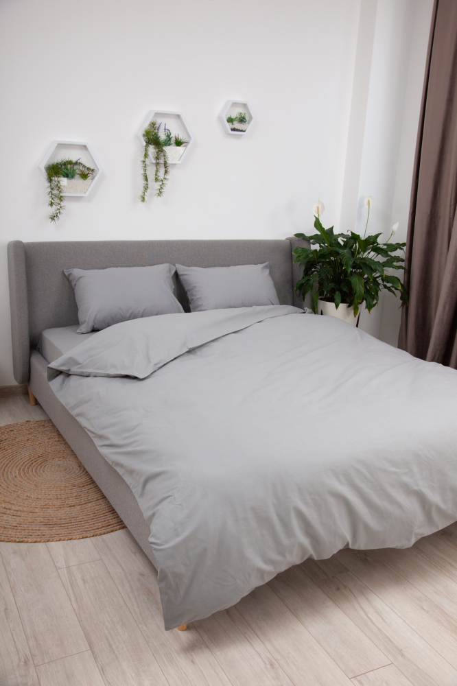 Set de lenjerie pentru pat Relaxe Home Soft Dreams 200 x 220 cm Grey [1]