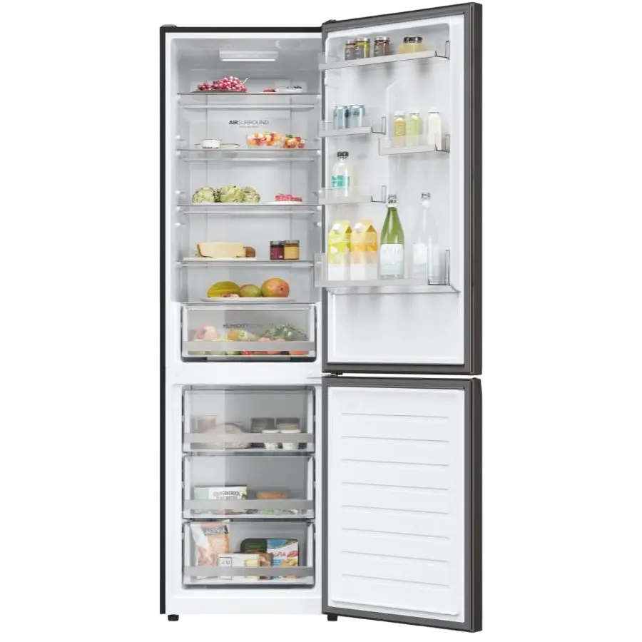 Холодильник Haier HDW1620DNPD, Чёрный [4]