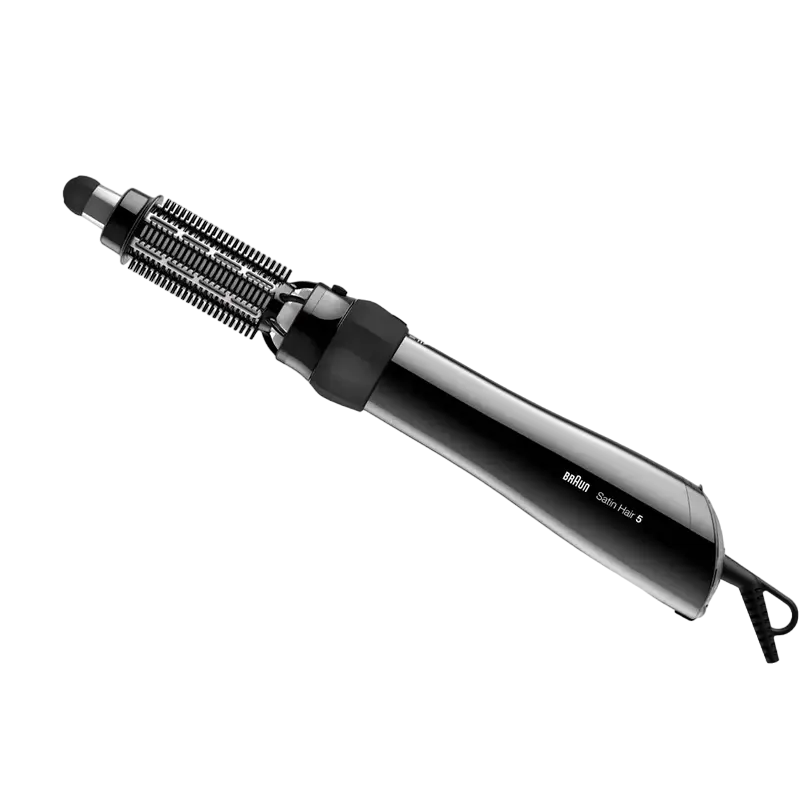 Uscător de păr-perie Braun Satin Hair 5 AS530, 1000W, Negru [4]