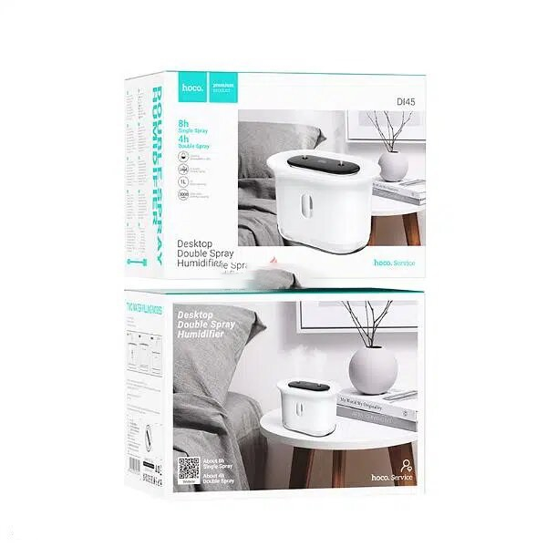 DI45 Monsoon – Umidificator dublu spray cu lumină ambientală pentru aer sănătos și relaxare [3]