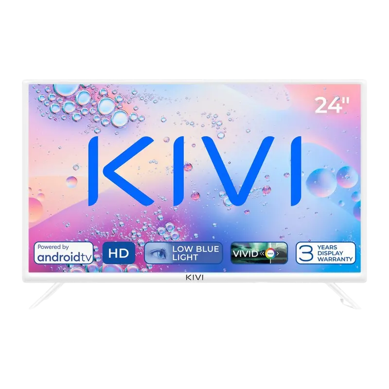 LED SMART TV KIVI 24H760QW 24" HD Android TV Белый [1]